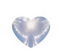 Phayah Ambientadores de coche en forma de corazón, 4 unidades, diseño de pájaro frente al sol, tabletas de aromaterapia automáticas, tarjeta perfumada para colgar, aroma a lavanda