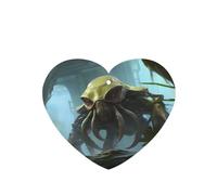 Phayah Ambientadores de coche en forma de corazón, 6 unidades, diseño de Adviento alienígena, tabletas de aromaterapia para colgar, tarjeta perfumada - aroma a lavanda