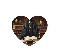 Phayah Ambientadores de coche en forma de corazón, 6 unidades, diseño de Grimoire Strange World, tabletas de aromaterapia automáticas, tarjeta perfumada para colgar, aroma a lavanda