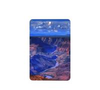 Phayah Ambientadores rectangulares para coche, 4 unidades, con patrón de belleza del Gran Cañón, tabletas de aromaterapia para colgar, tarjeta perfumada - aroma a lavanda