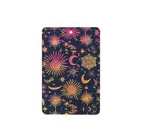 Phayah Ambientadores rectangulares para coche, 4 unidades, con patrón de constelación de estrellas, tabletas de aromaterapia automáticas, tarjeta perfumada para colgar, aroma a lavanda