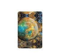 Phayah Ambientadores rectangulares para coche, 4 unidades, con patrón de planeta cósmico, tabletas de aromaterapia para colgar, tarjeta perfumada, aroma a lavanda