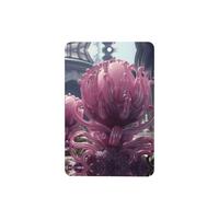 Phayah Ambientadores rectangulares para coche, 4 unidades, diseño de flores moradas y azules, tabletas de aromaterapia automáticas, tarjeta perfumada para colgar, aroma a lavanda