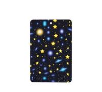 Phayah Ambientadores rectangulares para coche, 4 unidades, diseño de galaxia, universo, estrella, tabletas de aromaterapia, tarjeta perfumada colgante, aroma a lavanda