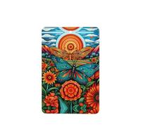Phayah Ambientadores rectangulares para coche, 4 unidades, diseño de mariposa bailando, tabletas de aromaterapia, tarjeta perfumada colgante, aroma a lavanda