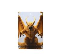 Phayah Ambientadores rectangulares para coche, 4 unidades, diseño de murciélago, colmillo de monstruo, tabletas de aromaterapia automáticas, tarjeta perfumada para colgar, aroma a lavanda