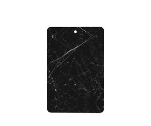 Phayah Ambientadores rectangulares para coche, 4 unidades, diseño de venas de mármol negro, tabletas de aromaterapia, tarjeta perfumada colgante, aroma a lavanda
