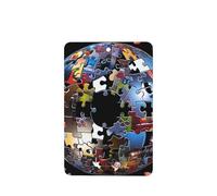 Phayah Ambientadores rectangulares para coche, 6 unidades, bloques de color, patrón de rompecabezas, tabletas de aromaterapia, tarjeta perfumada colgante, aroma de lavanda que elimina el olor
