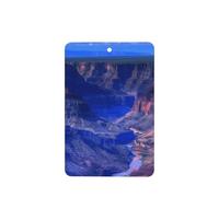 Phayah Ambientadores rectangulares para coche, 6 unidades, con patrón de belleza del Gran Cañón, tabletas de aromaterapia, tarjeta perfumada para colgar, aroma a lavanda que elimina el olor