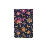 Phayah Ambientadores rectangulares para coche, 6 unidades, con patrón de constelación, estrellas, aromaterapia, tarjetas perfumadas, aroma a lavanda que elimina el olor