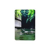 Phayah Ambientadores rectangulares para coche, 6 unidades, con patrón de corriente de primavera fresca, tabletas de aromaterapia automáticas, tarjeta perfumada para colgar, aroma a lavanda