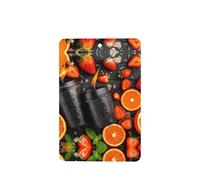 Phayah Ambientadores rectangulares para coche, 6 unidades, con patrón de frutas cortadas, tabletas de aromaterapia, tarjeta perfumada para colgar, aroma a lavanda