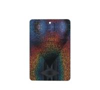 Phayah Ambientadores rectangulares para coche, 6 unidades, con patrón holográfico de sueños, tabletas de aromaterapia, tarjeta perfumada para colgar, aroma a lavanda que elimina el olor