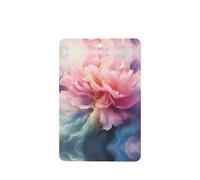 Phayah Ambientadores rectangulares para coche, 6 unidades, diseño de nube, humo, flores, tabletas de aromaterapia, tarjeta perfumada colgante, aroma a lavanda