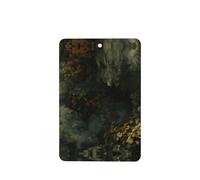 Phayah Ambientadores rectangulares para coche, 6 unidades, diseño de nubes bajo el abismo, tarjetas aromáticas para colgar, aroma a lavanda