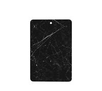 Phayah Ambientadores rectangulares para coche, 6 unidades, diseño de venas de mármol negro, tabletas de aromaterapia, tarjeta perfumada colgante, aroma a lavanda