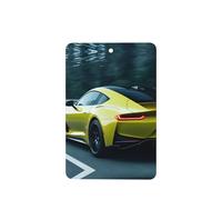 Phayah Ambientadores rectangulares para coche, 6 unidades, estilo futuro, patrón de coche deportivo, tabletas de aromaterapia, tarjeta perfumada colgante, aroma a lavanda