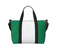 Phayah Banderas de fin de semana con la bandera de Nigeria para mujer, bolsa de viaje para fin de semana, bolsa de viaje para el fin de semana, bolsa deportiva para gimnasio, bolsa cruzada