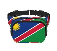 Phayah Banderín de Namibia para hombre y mujer, con correa ajustable para exteriores, entrenamiento, viajes, casual, correr, senderismo, ciclismo