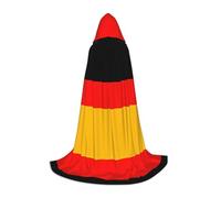 PHAYAH Bata con capucha para Halloween, brujería, brujería, disfraz de Navidad, cosplay, fiesta de máscaras, disfraz de regalo, talla L