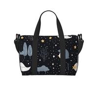 Phayah Birds In The Woods - Bolsa de viaje cruzada para la noche, ideal para la escuela o para viajes nocturnos