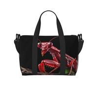 Phayah Blade Red Praying Mantis - Bolsa cruzada de viaje para la noche, ideal para la escuela o para la noche