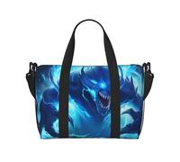 Phayah Blue Eyed Monster - Bolsa de viaje cruzada para la noche, ideal para la escuela o para viajes nocturnos