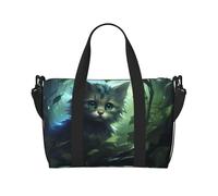 Phayah Bolsa cruzada de viaje Cat In The Vine, ideal para la escuela o para viajes nocturnos