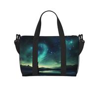 Phayah Bolsa cruzada de viaje con diseño de gato mirando estrellas, ideal para la escuela o para la noche