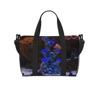Phayah Bolsa cruzada de viaje con diseño de pez payaso de The Reef, ideal para la escuela o para la noche