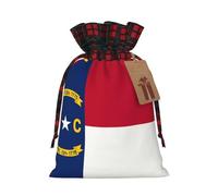 PHAYAH Bolsa de regalo con cordón de la bandera de Dakota del Norte, adecuada para dulces y pequeños regalos de cumpleaños, aniversarios y fiestas