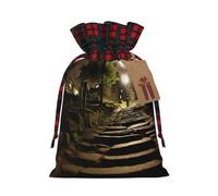 PHAYAH Bolsa de regalo con cordón de medianoche Dim Path adecuada para dulces y pequeños regalos de cumpleaños, aniversarios y fiestas