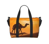 Phayah Camel In The Dusk - Bolsa de viaje cruzada para la noche, ideal para la escuela o para viajes nocturnos