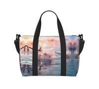 Phayah Cherry Blossoms In Full Bloom - Bolsa de viaje de viaje, bolsa de equipaje de mano, plegable, unisex, para viajes en avión