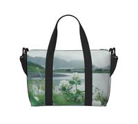 Phayah Clover Flower - Bolsa de viaje para equipaje de mano, plegable, unisex, para viajes en avión