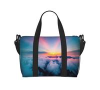 Phayah Colorful Clouds - Bolsa de viaje para equipaje de mano, plegable, unisex, para viajes en avión