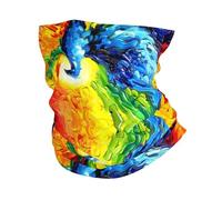 PHAYAH Colorida máscara facial con estampado de Fénix en el cielo, bufanda de enfriamiento solar, pasamontañas para hombres y mujeres