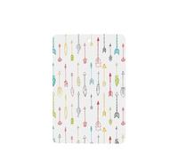 Phayah Colorido arte dibujado a mano con patrón de flechas de estilo bohemio, aroma a lavanda, ambientador de coche, tarjeta rectangular, tarjeta perfumada colgante, 6 piezas para coche, armario