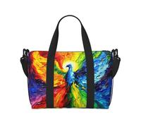 Phayah Colorido bolso de viaje Phoenix In The Sky, bolso de mano, bolsa de equipaje de mano, plegable, unisex, bolsa de artículos personales para viajes en avión
