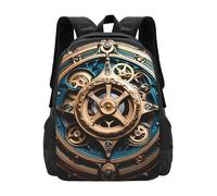 PHAYAH Cool Steampunk Gears - Bolsa ligera para laptop de 16.5 pulgadas para niñas y mujeres, mochila informal para el regreso a la escuela