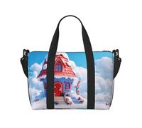 Phayah Cottage In The Snow - Bolsa de viaje para equipaje de mano, plegable, unisex, para viajes en avión