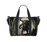 Phayah Cow Head Demon - Bolsa de viaje para gimnasio, bolsa de viaje para fin de semana, para mujer