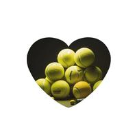 Phayah Diagrama de tenis, aroma de lavanda, aroma de coche, forma de corazón, para colgar en la tableta, fragancia para el interior del coche, ambientador de fragancia 6p