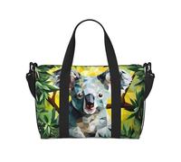Phayah Diamond Koala - Bolsa de viaje para equipaje de mano, plegable, unisex, para viajes en avión