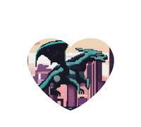 Phayah Dragon In The City - Ambientador de fragancia para el interior del coche, 4 unidades, aroma de lavanda