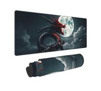 Phayah Dragon On The Mountain - Alfombrilla de mouse grande para accesorios de escritorio de oficina, alfombrilla de mouse impermeable para juegos, alfombrilla de escritorio para computadora, 11.8 x
