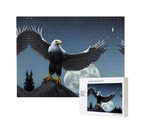 Phayah Eagle Under The Stars - Rompecabezas para adultos, 500 piezas, juguetes de desarrollo de inteligencia para niños, 20.4 x 15 pulgadas