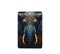 Phayah Eerie - Ambientador rectangular para coche, diseño de elefante, aroma a lavanda, 6 unidades, para cajones de armario de automóviles