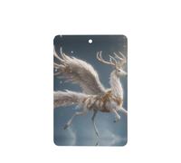 Phayah Elk Surrounded By Jewelry Pattern Lavanda Aroma Car Aroma Rectangular Hanging Fragrance Tablet Car Interior Fragancia Ambientador 6p