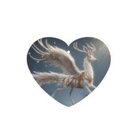 Phayah Elk Surrounded By Jewelry Pattern Lavender Aroma Car Aroma Heart Shape Hanging Fragrance Tablet Car Interior Fragrance Freshener 6p